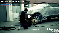 Podívejte se na video z expresní opravy laku Audi Q7.