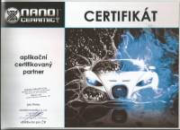 Certifikát nanoceramic